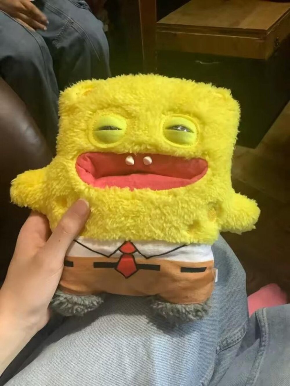 Fuggler SpongeBob SquarePants Plush Toy – 9 Inch Funny Monster Doll